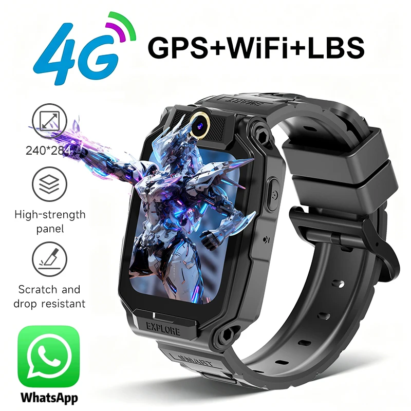 Smartwatch Watches For Kids With Gps - Smartwatch 4G per Bambini con GPS,