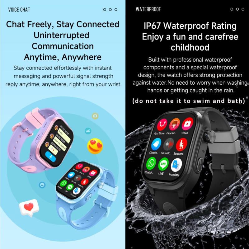 Smartwatch 4G per Bambini con  - Smartwatch Watches For Kids recensione e prezzo
