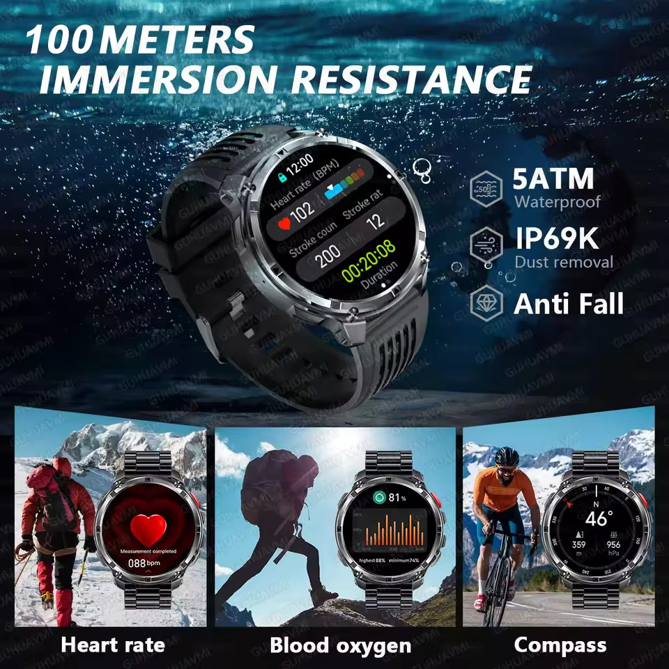 T-REX 3 Smartwatch militare da - Altimeter Compass Watch recensione e prezzo