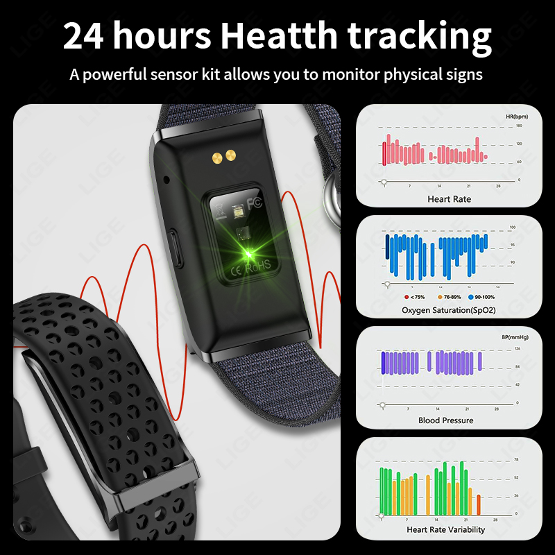 LIGE Smart Watch Frequenza car - Smartwatch Watches Price recensione e prezzo