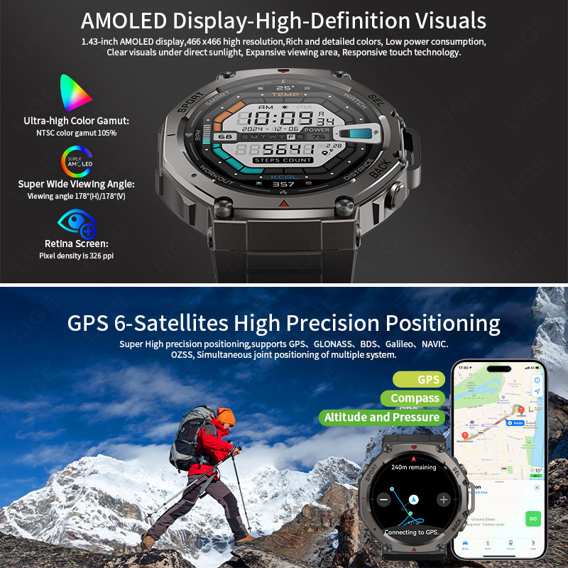 Orologio Intelligente GPS di G - Altimeter Compass Watch recensione e prezzo