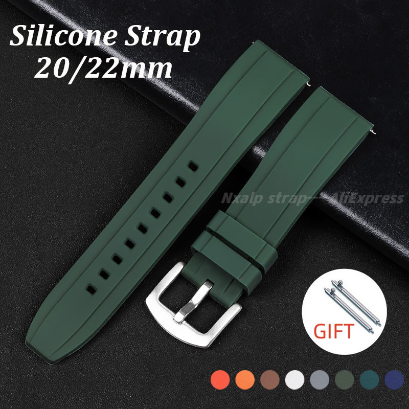 Cinturino in silicone da 20mm  - Watches Rolex Smartwatch recensione e prezzo